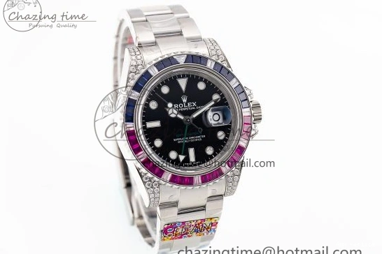 Aaa fake watches Edition Best 1707 GMT Steel CLEAN Sustainable VR Custom 116759SARU 904L 1218